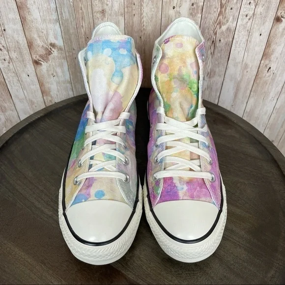 Converse CTAS Twisted Watercolor Tie-Dye High Top Sneaker Size 10.5 Men